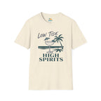 Low Tide High Spirits Cocktail T‑Shirt