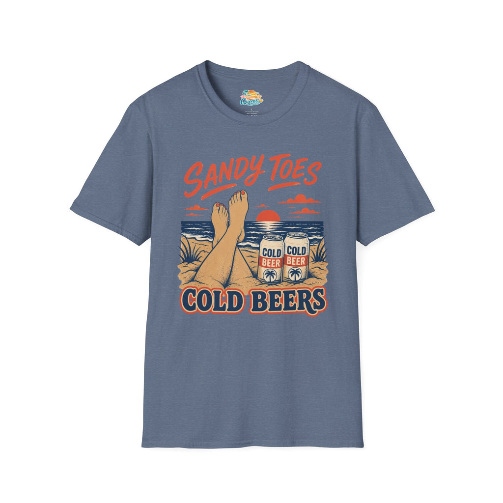Sandy Toes Cold Beers T-Shirt