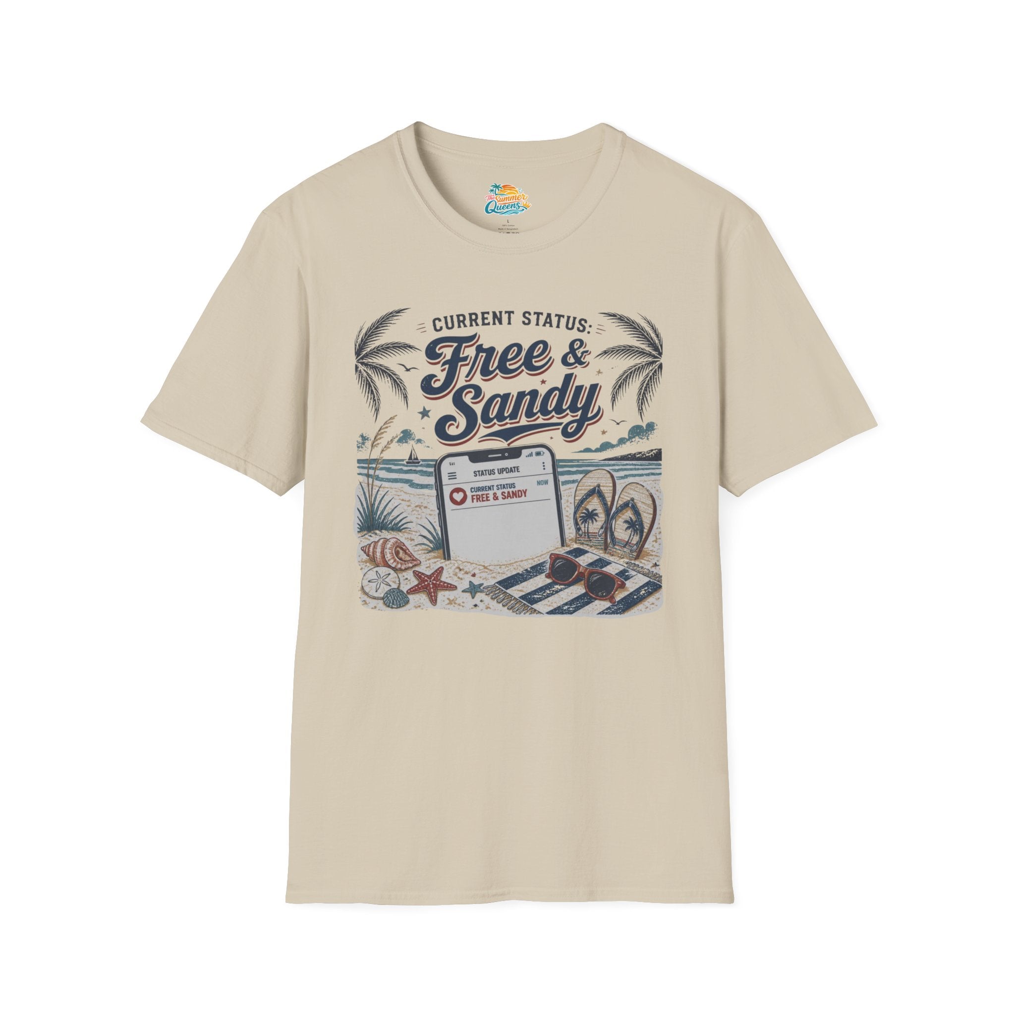 Current Status: Free & Sandy T-Shirt