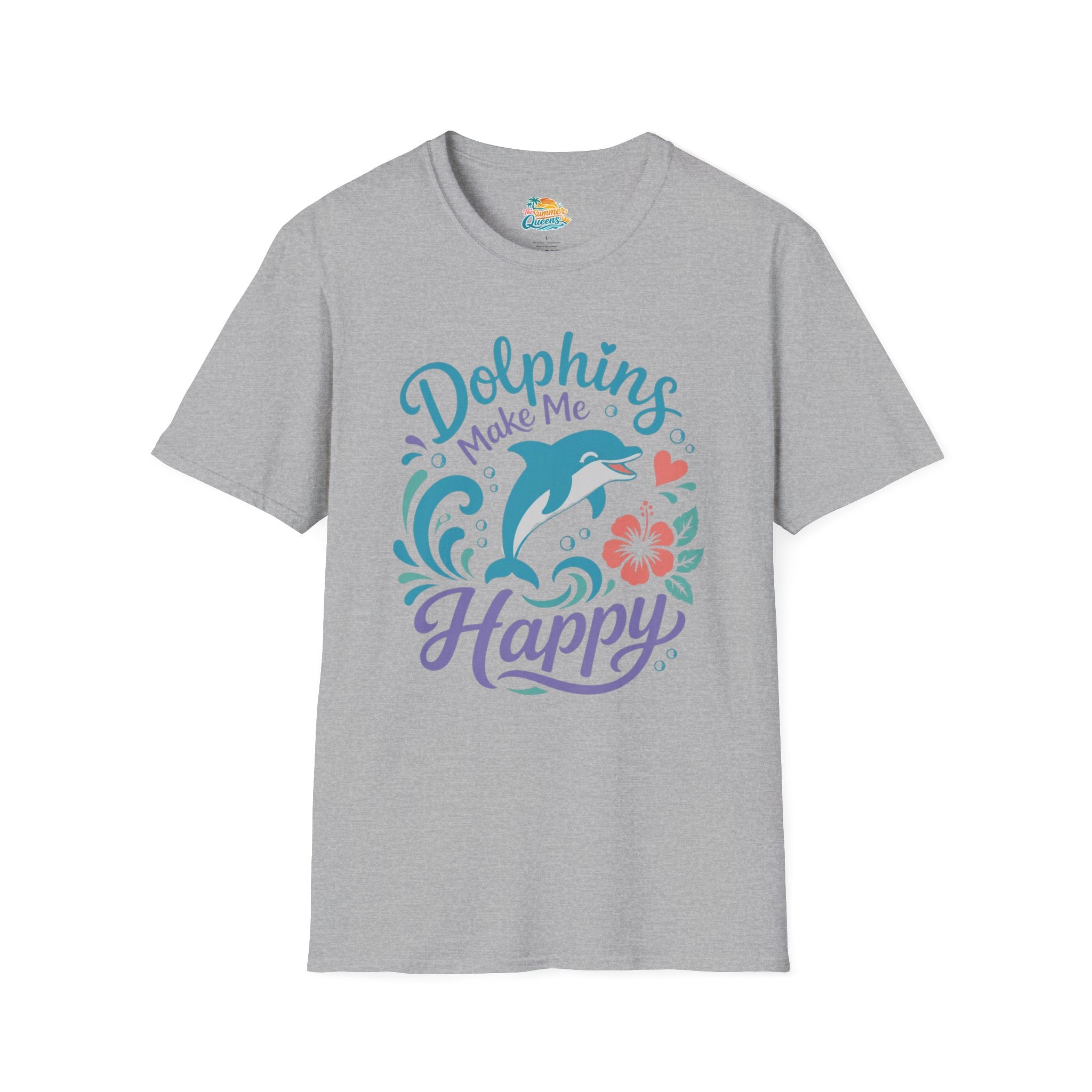 Dolphins Make Me Happy T-Shirt