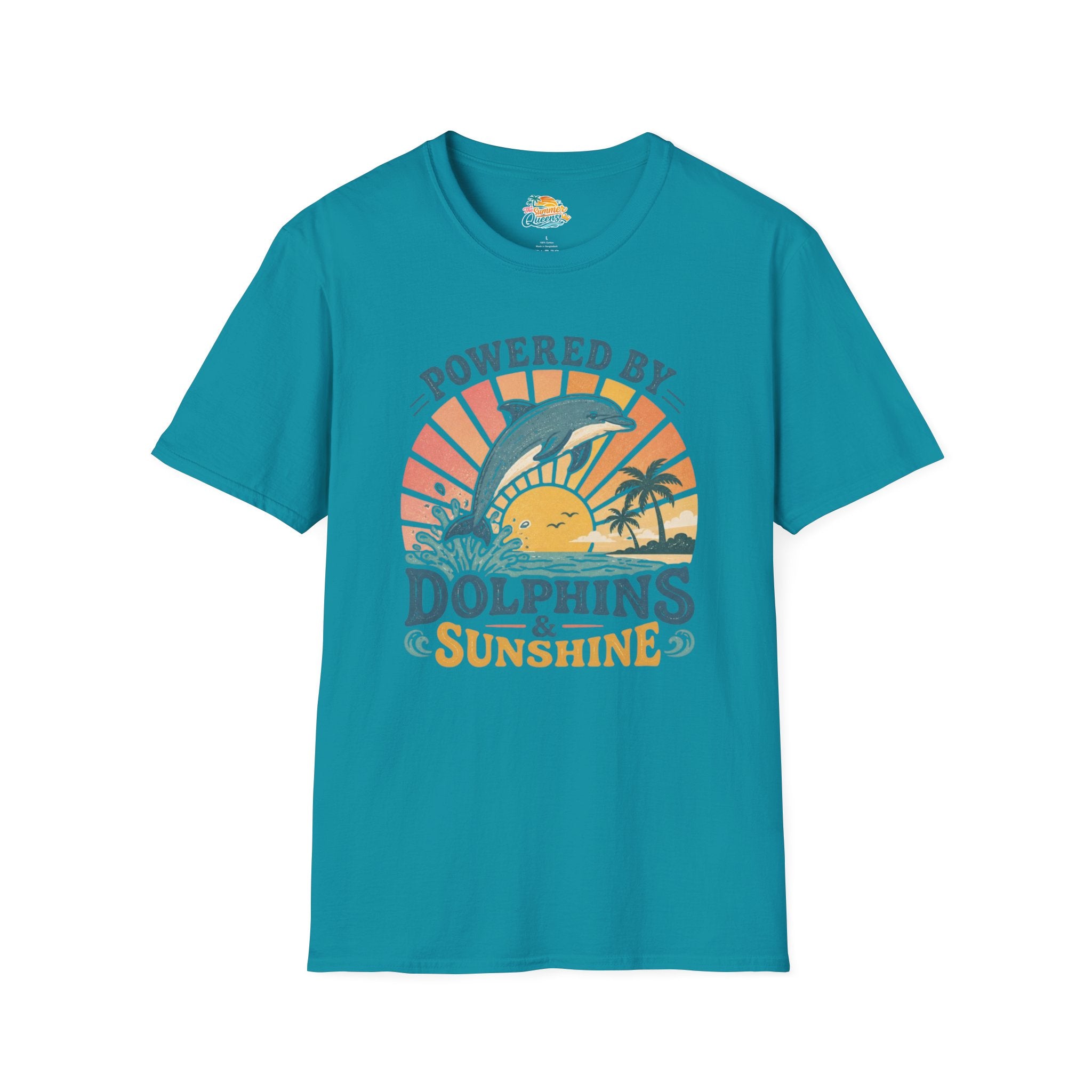 Powered By Dolphins & Sunshine T-Shirt
