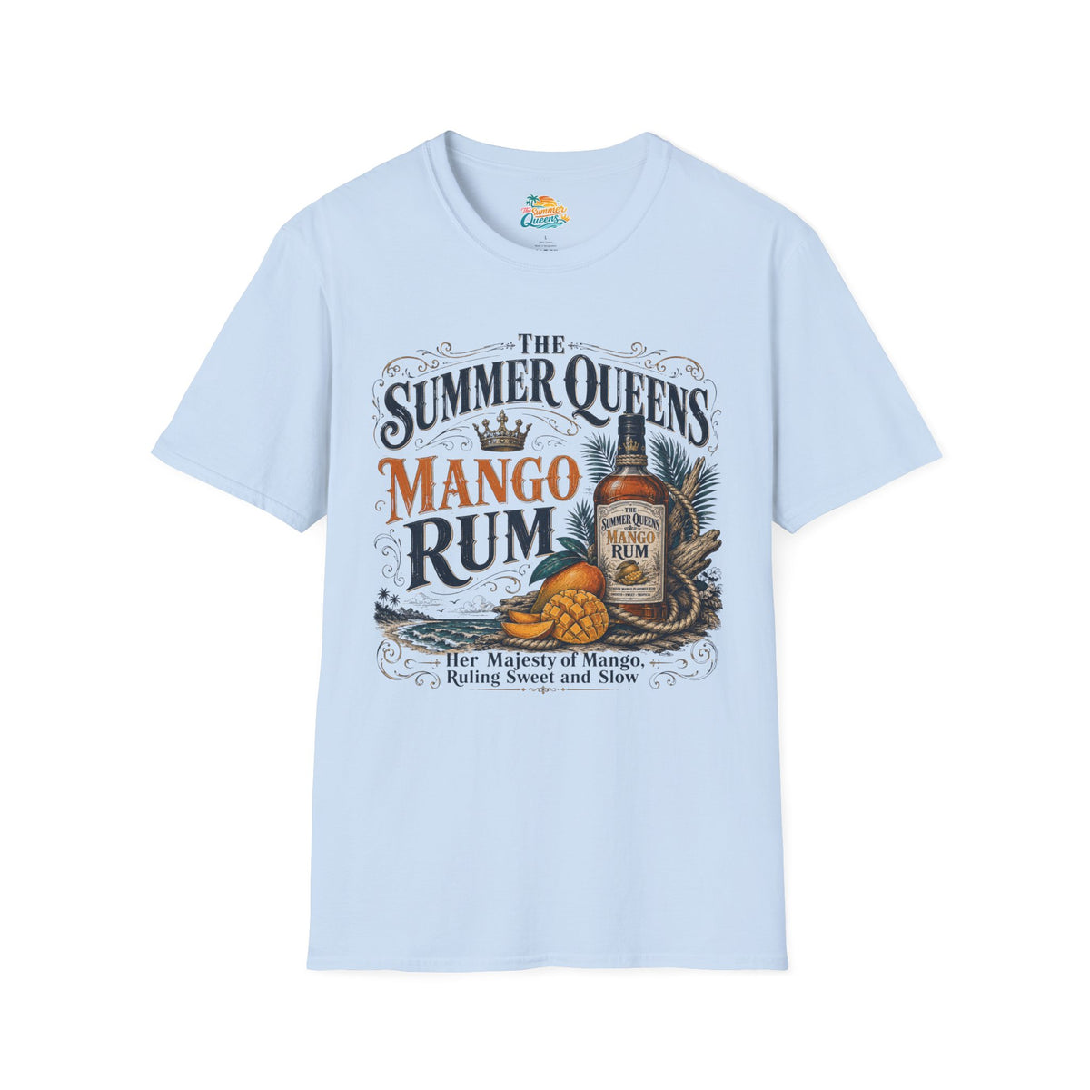 The Summer Queens Mango Rum Bottle T-Shirt