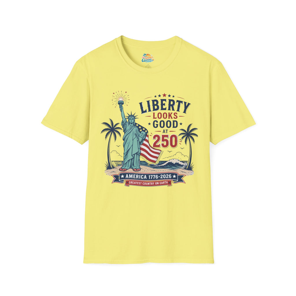 Liberty Looks Good at 250 T-Shirt