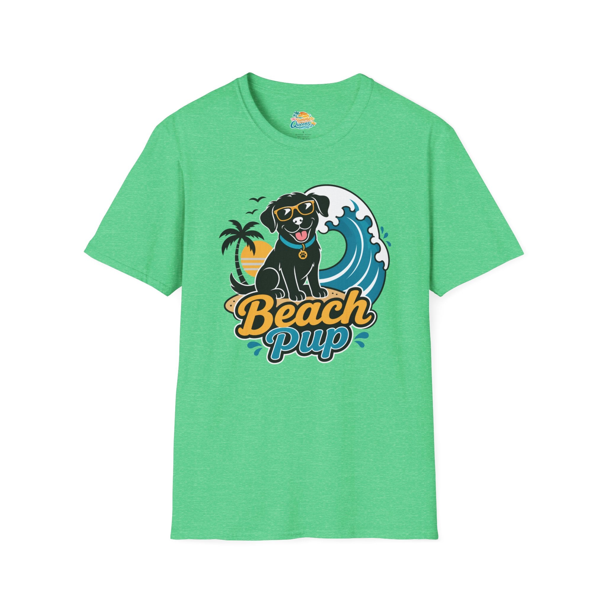 Beach Pup T-Shirt — Retro Surf Dog Graphic Tee
