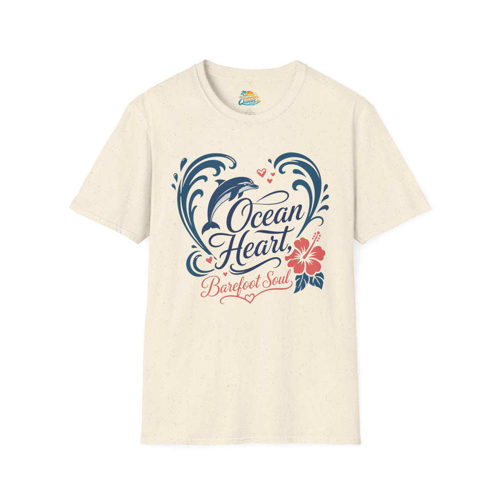Ocean Heart Barefoot Soul T-Shirt