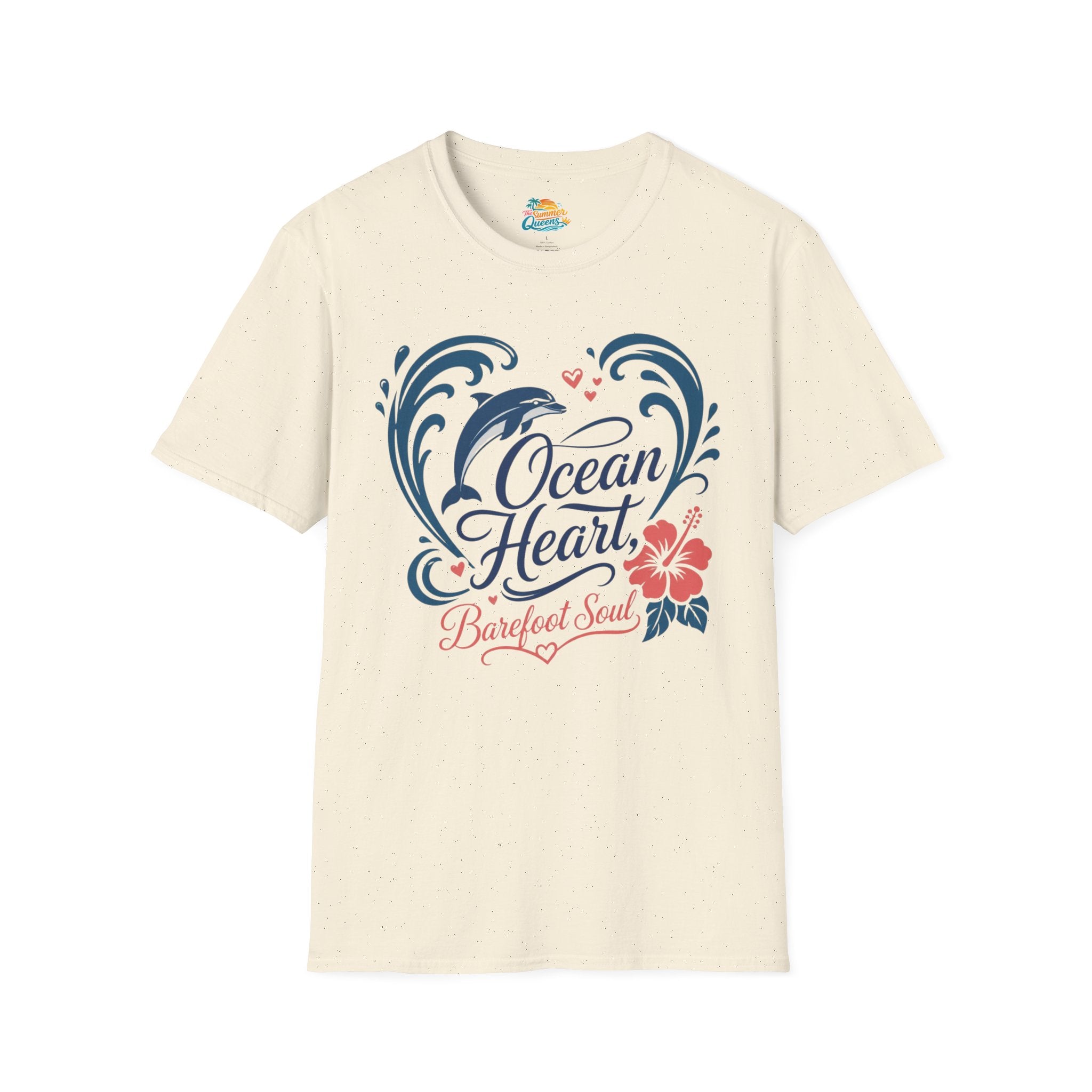 Ocean Heart Barefoot Soul T-Shirt