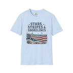 Stars, Stripes & Shorelines US Flag T-Shirt