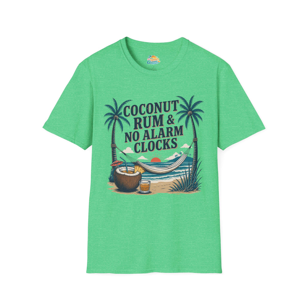 Coconut Rum & No Alarm Clocks T-Shirt