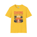 Chasing Daylight Sunset Beach T-Shirt