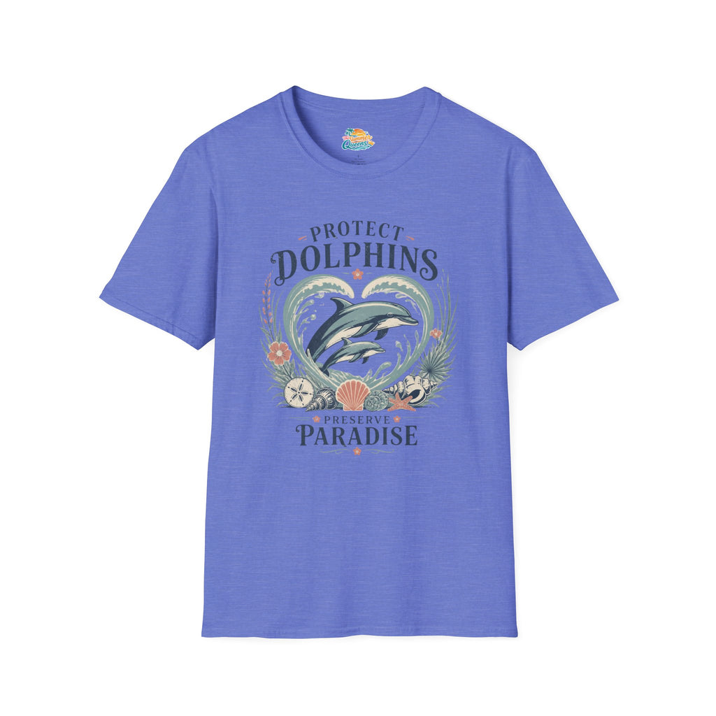 Protect Dolphins T-Shirt Preserve Paradise T-Shirt