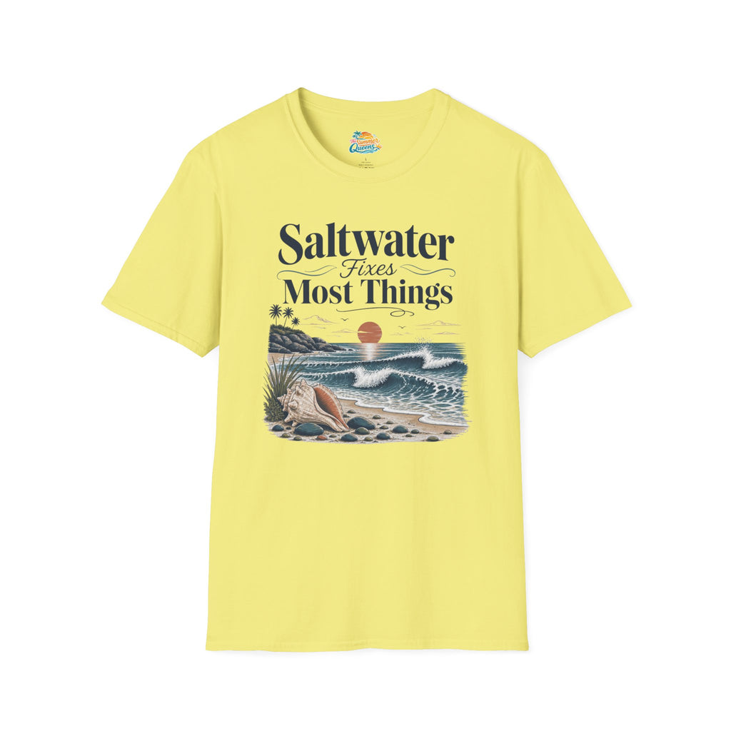 Saltwater Fixes Most Things T-Shirt