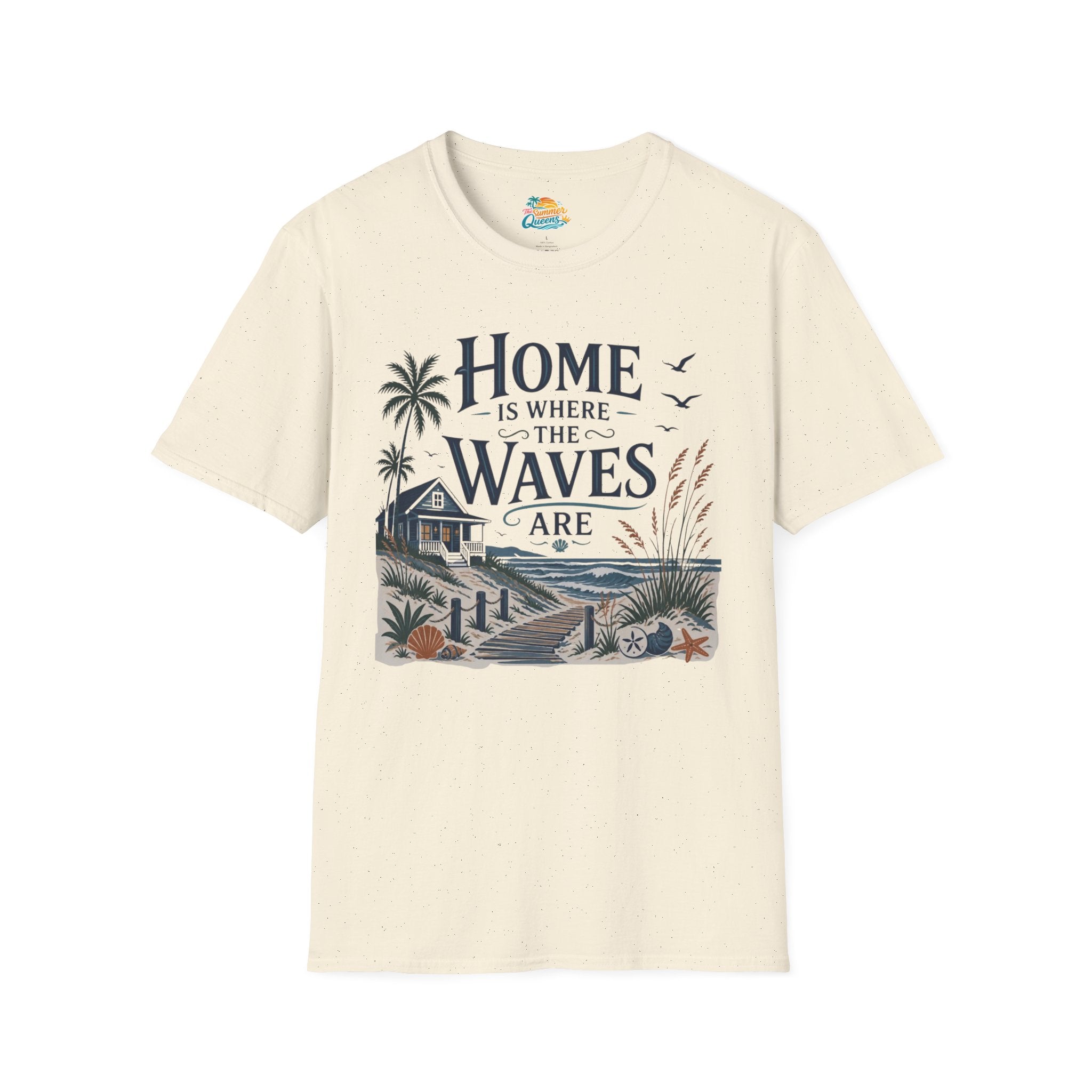 Home Is Where The Waves Are T‑Shirt