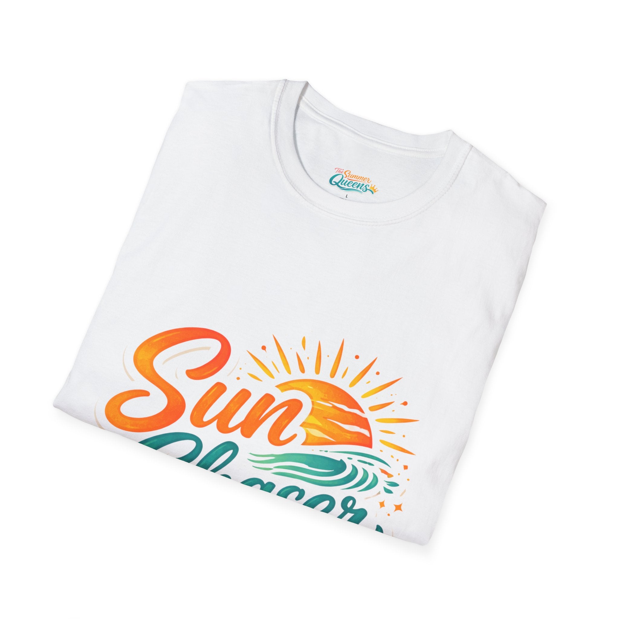 Sun Chaser T-Shirt — Retro Beach Sunset Surf Graphic