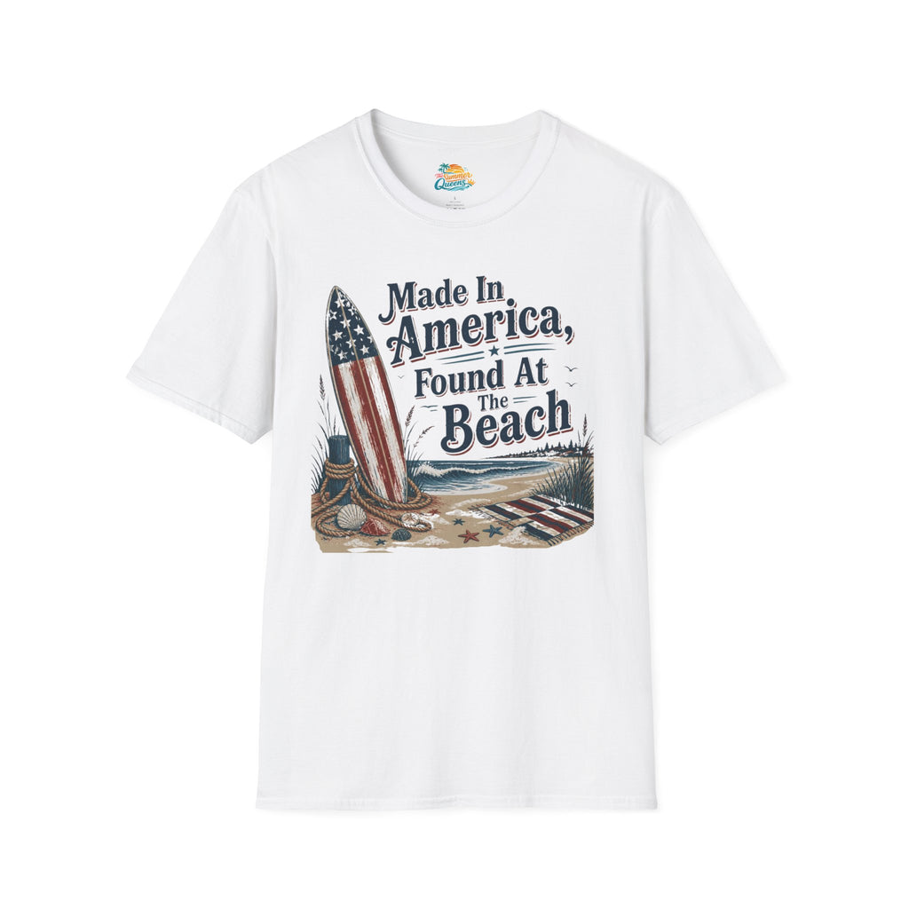 Made in America, Found at the Beach T‑Shirt