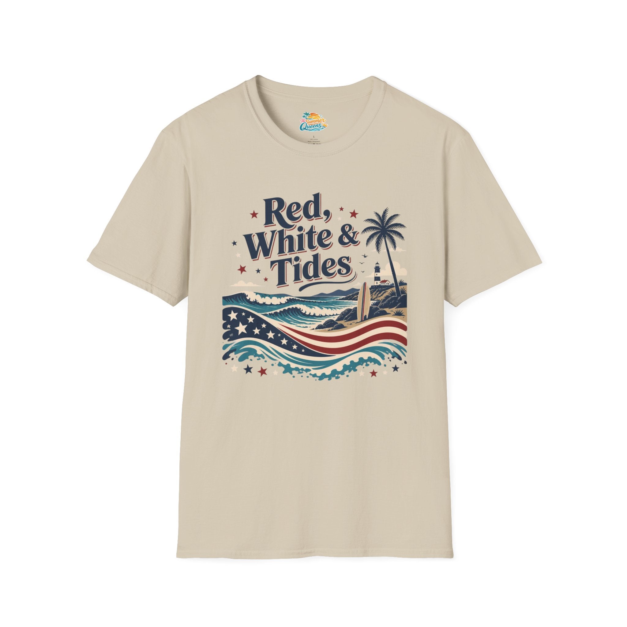 Red, White & Tides T-Shirt