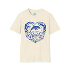 Blue Water Heart T-Shirt