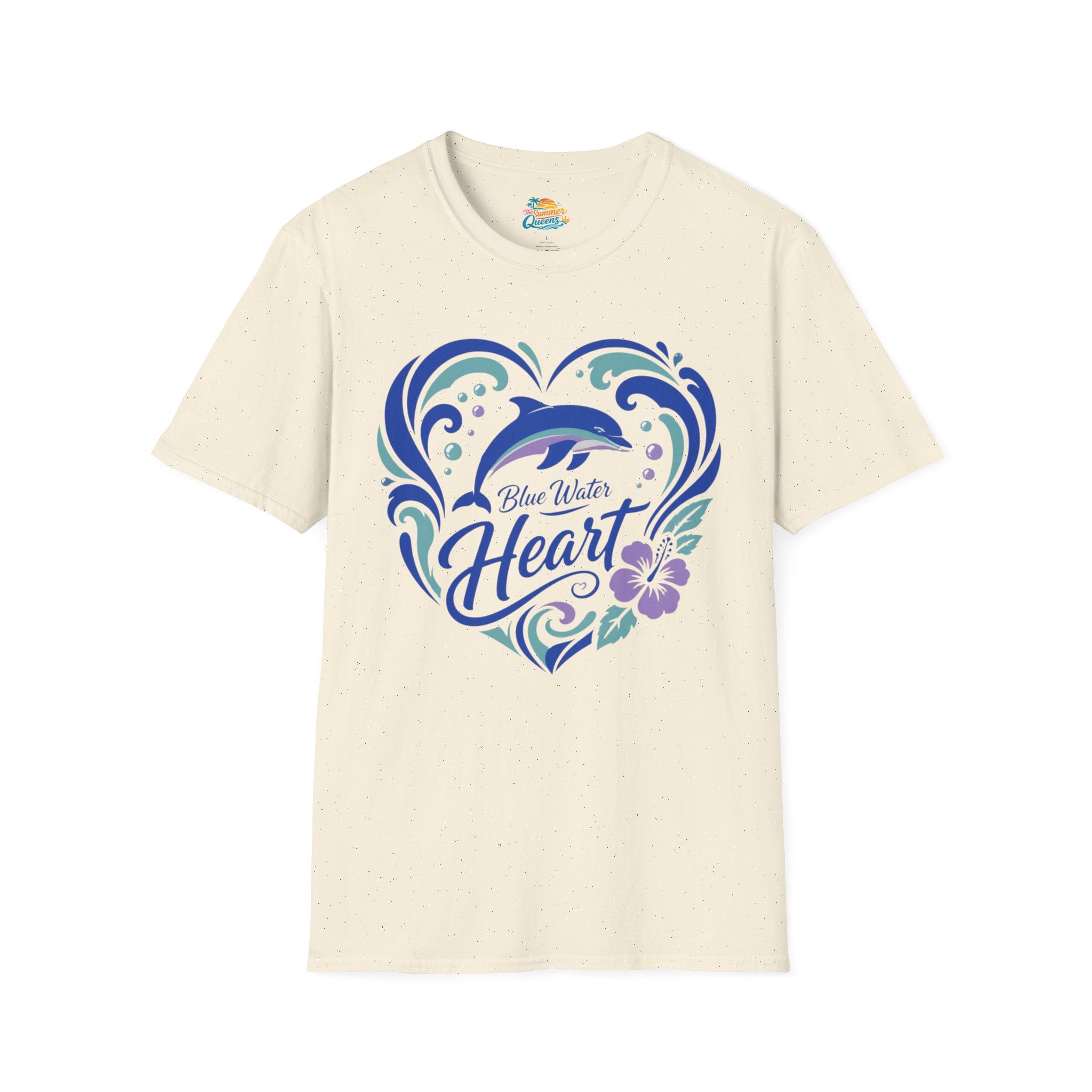 Blue Water Heart T-Shirt