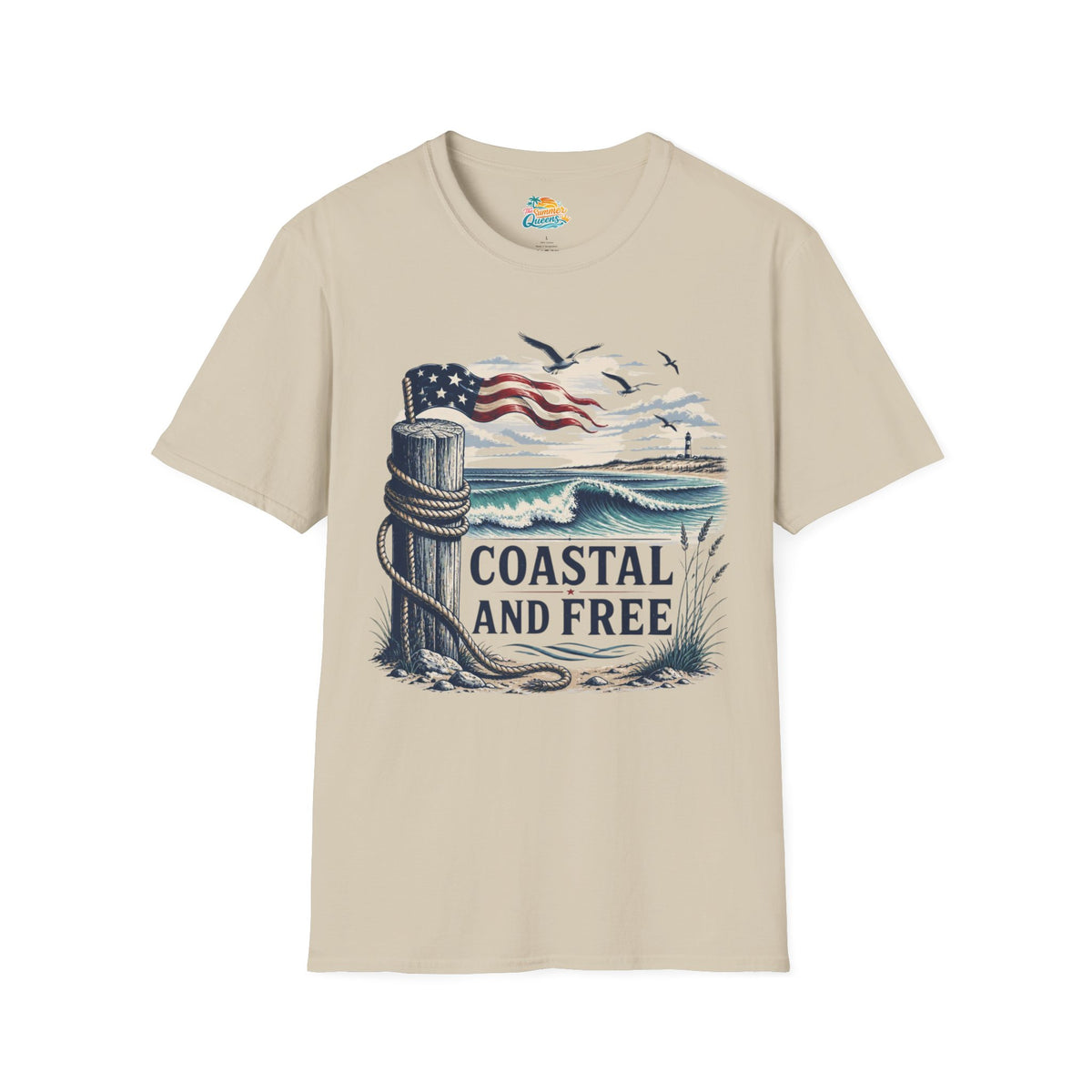 Coastal and Free T-Shirt