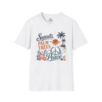 Sunsets, Palm Trees & Peace T‑Shirt