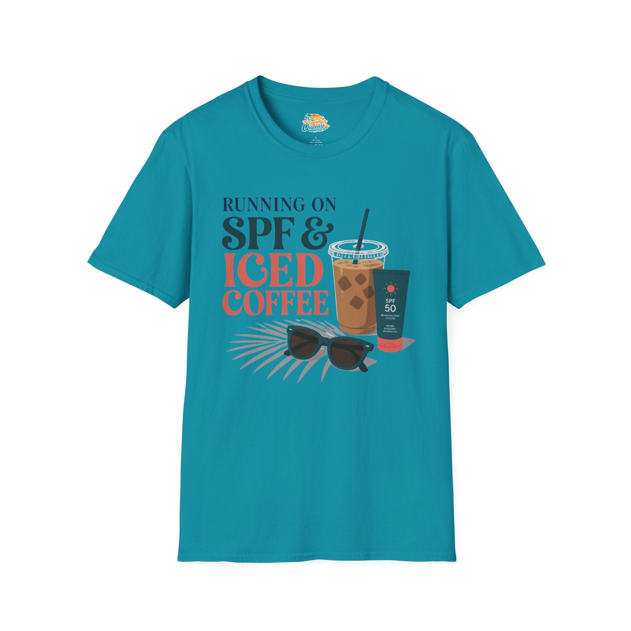 Running on SPF & Iced Coffee T-Shirt