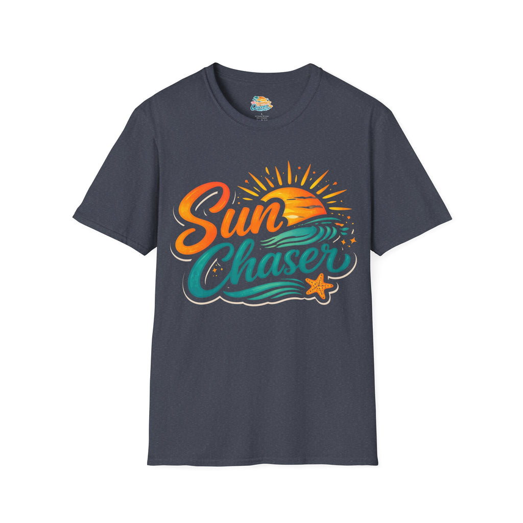 Sun Chaser T-Shirt — Retro Beach Sunshine Surf Graphic Tee