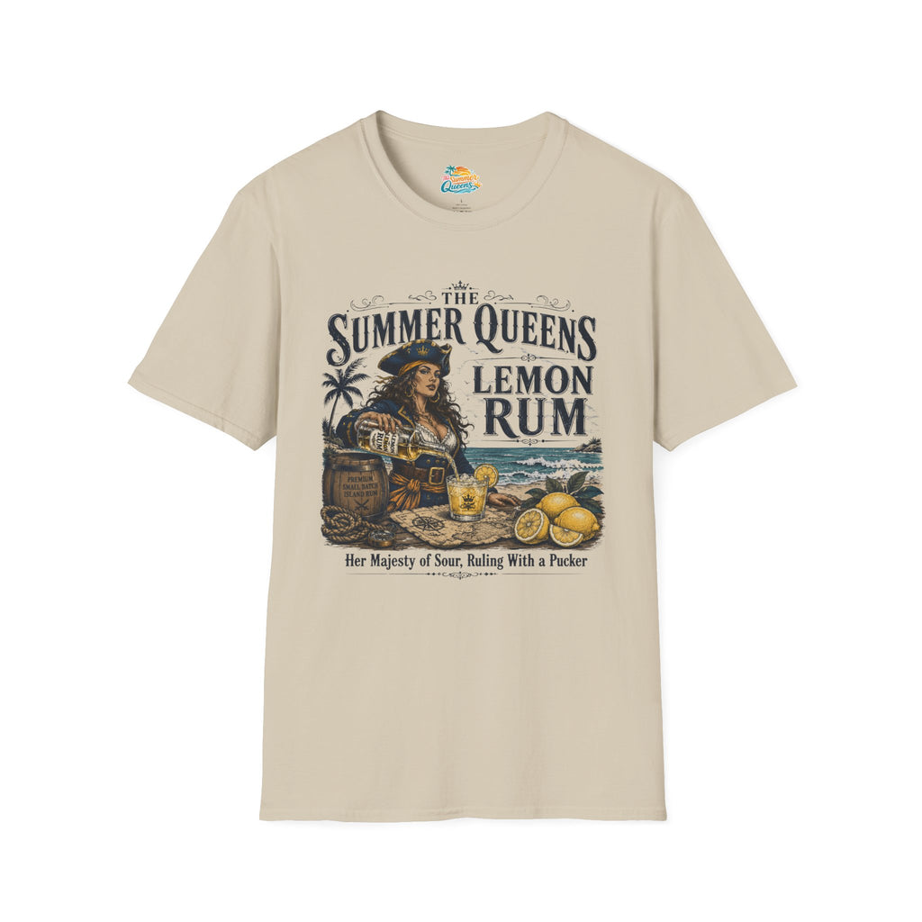 The Summer Queens Lemon Rum T-Shirt