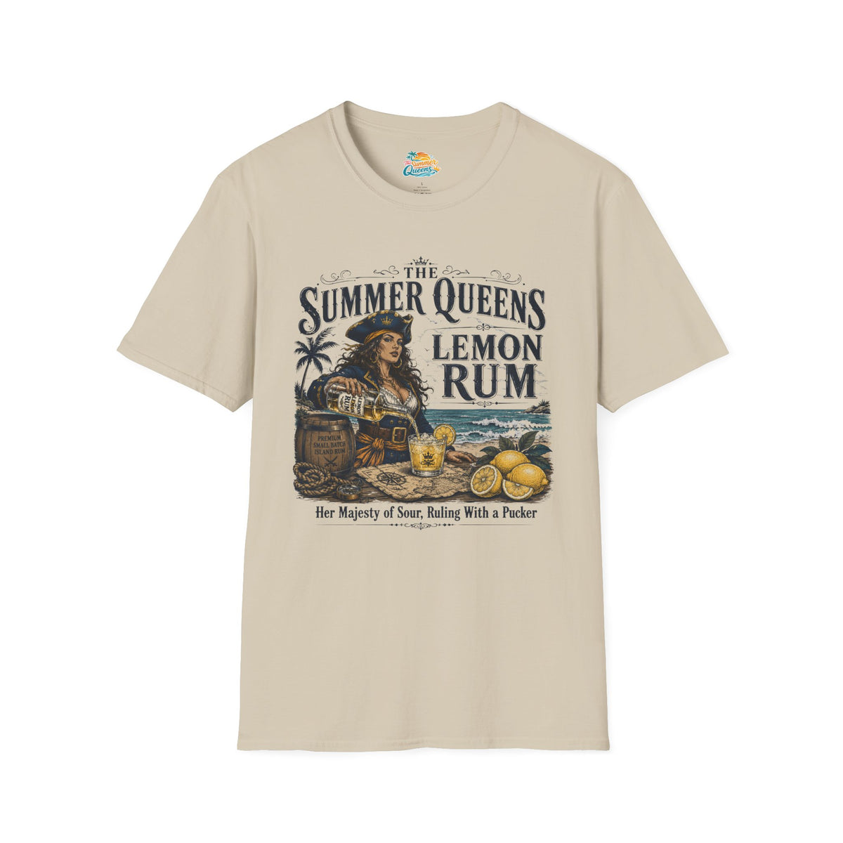 The Summer Queens Lemon Rum T-Shirt
