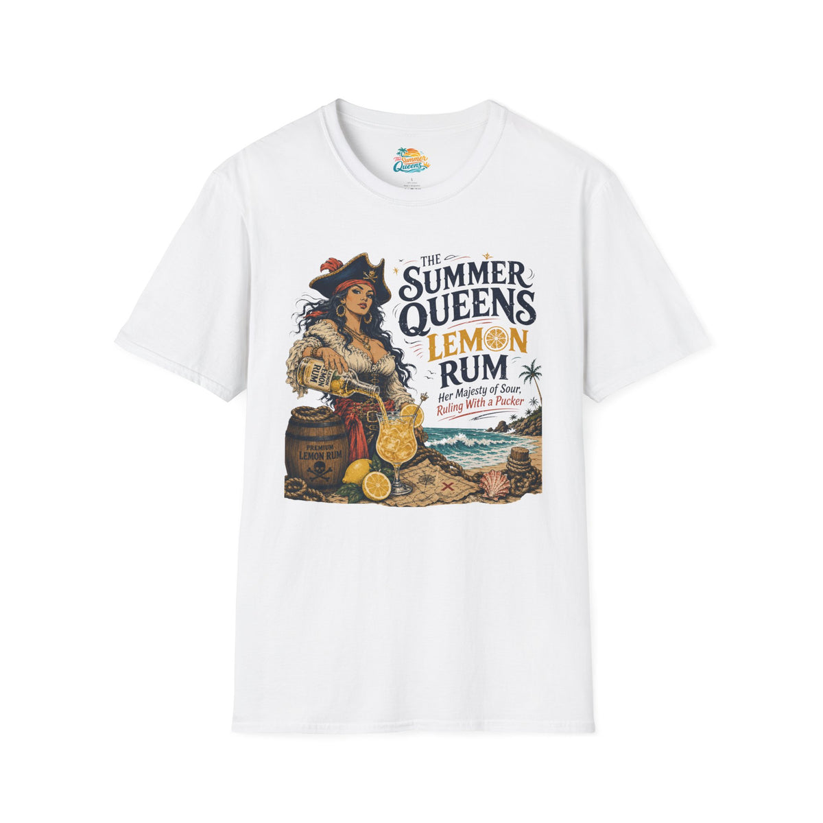 The Summer Queens Lemon Rum T-Shirt