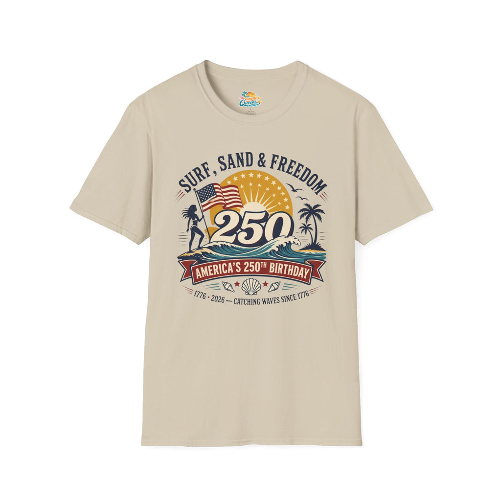Surf, Sand & Freedom T-Shirt