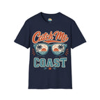 Catch Me by the Coast T-Shirt — Retro Sunglasses Beach Graphic Tee