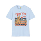 Sandy Toes Cold Beers T-Shirt