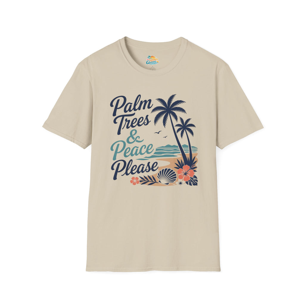 Palm Trees & Peace Please T-Shirt