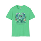 Love Dolphins Skip Dram T-Shirt