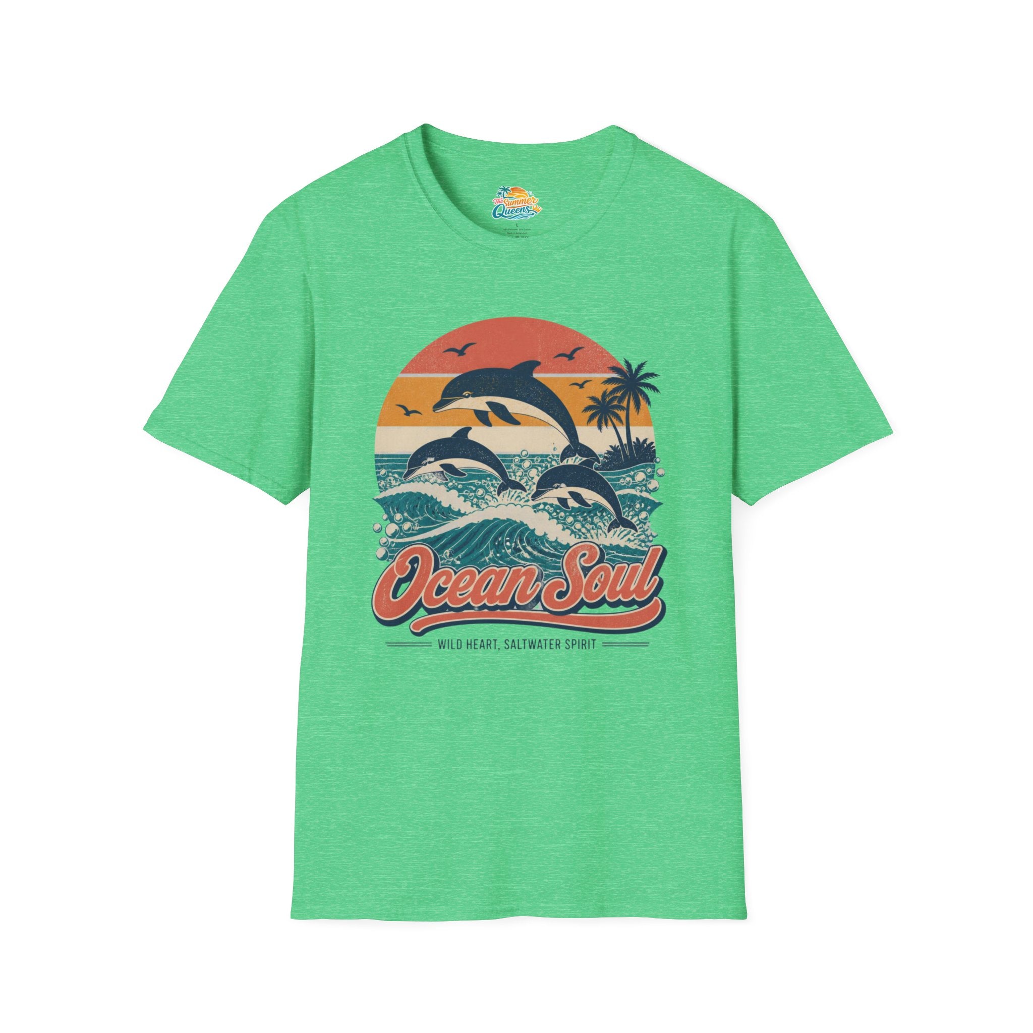 Ocean Soul Dolphin T‑Shirt