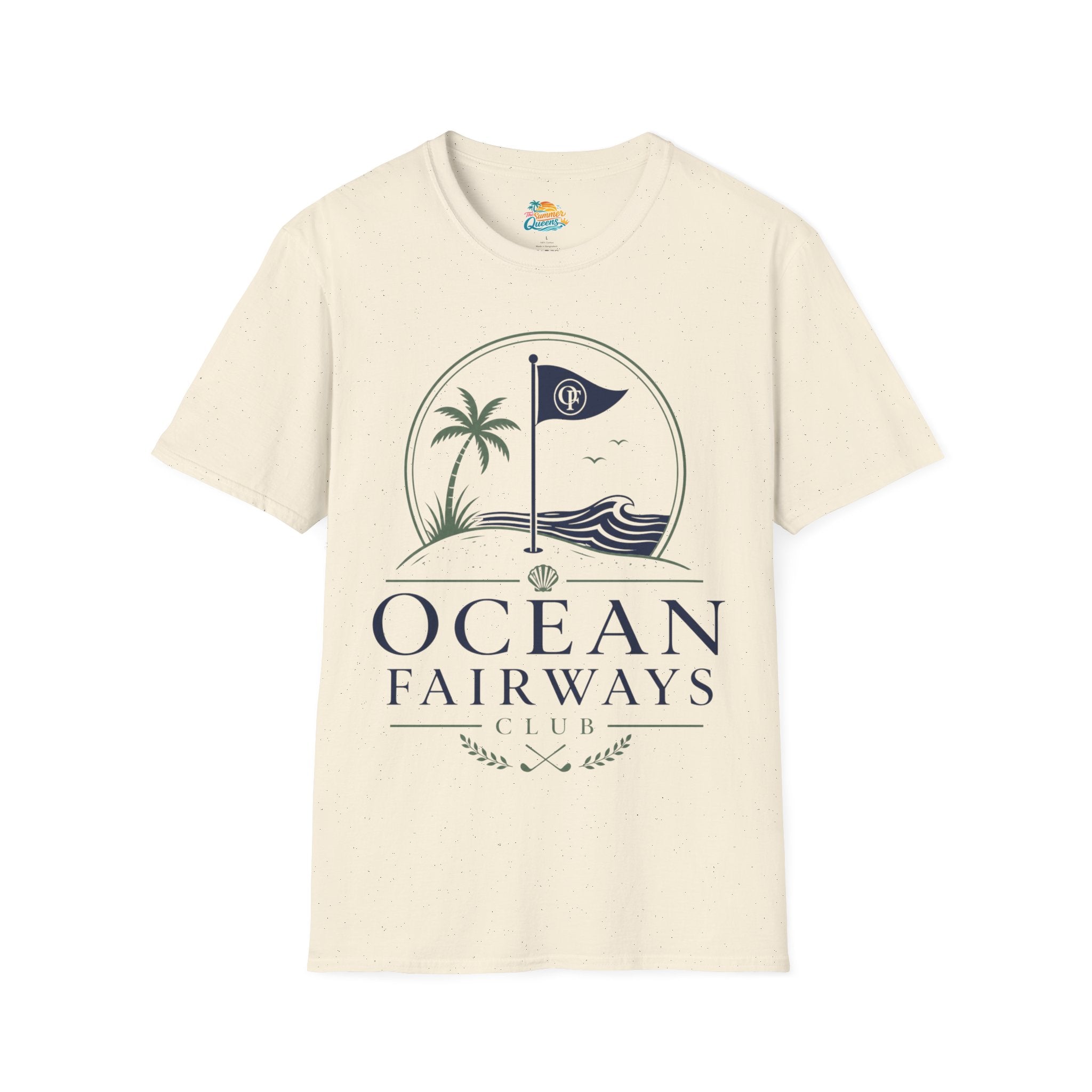 Ocean Fairways T-Shirt — Coastal Golf Club Graphic Tee