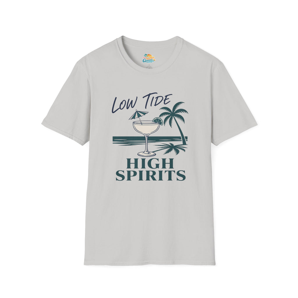 Low Tide High Spirits Cocktail T‑Shirt