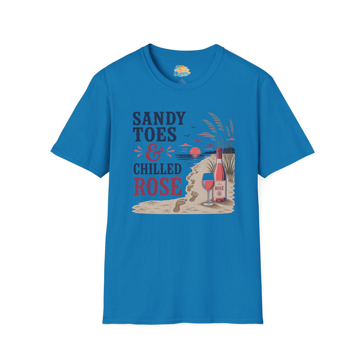 Sandy Toes & Chilled Rosé T-Shirt