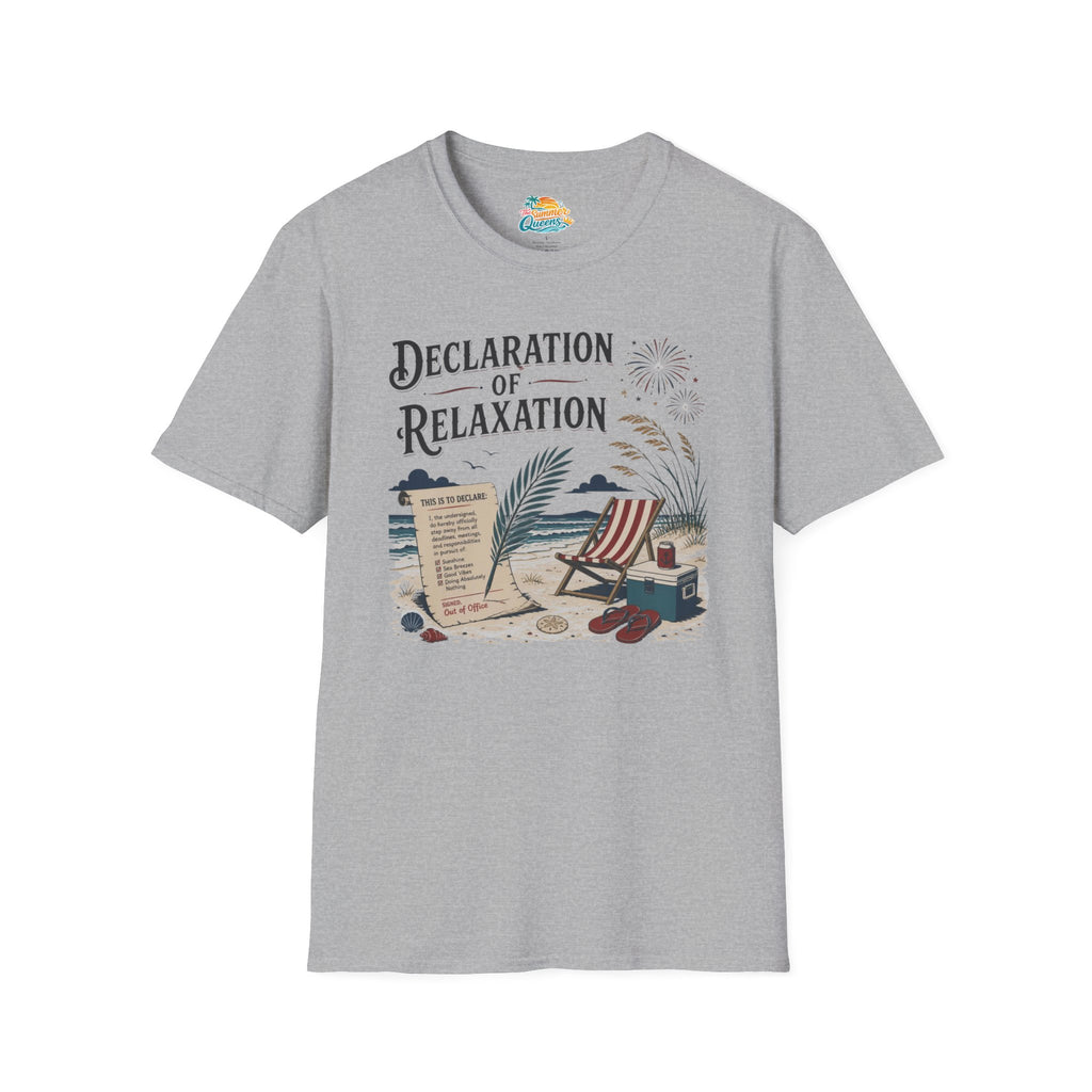 Declaration of Relaxation T-Shirt