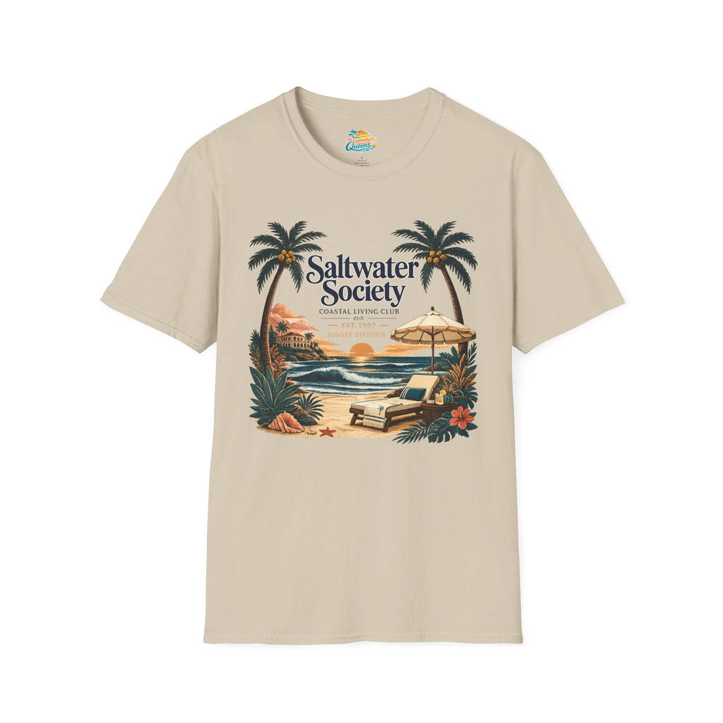 Saltwater Society Coastal Living T-Shirt
