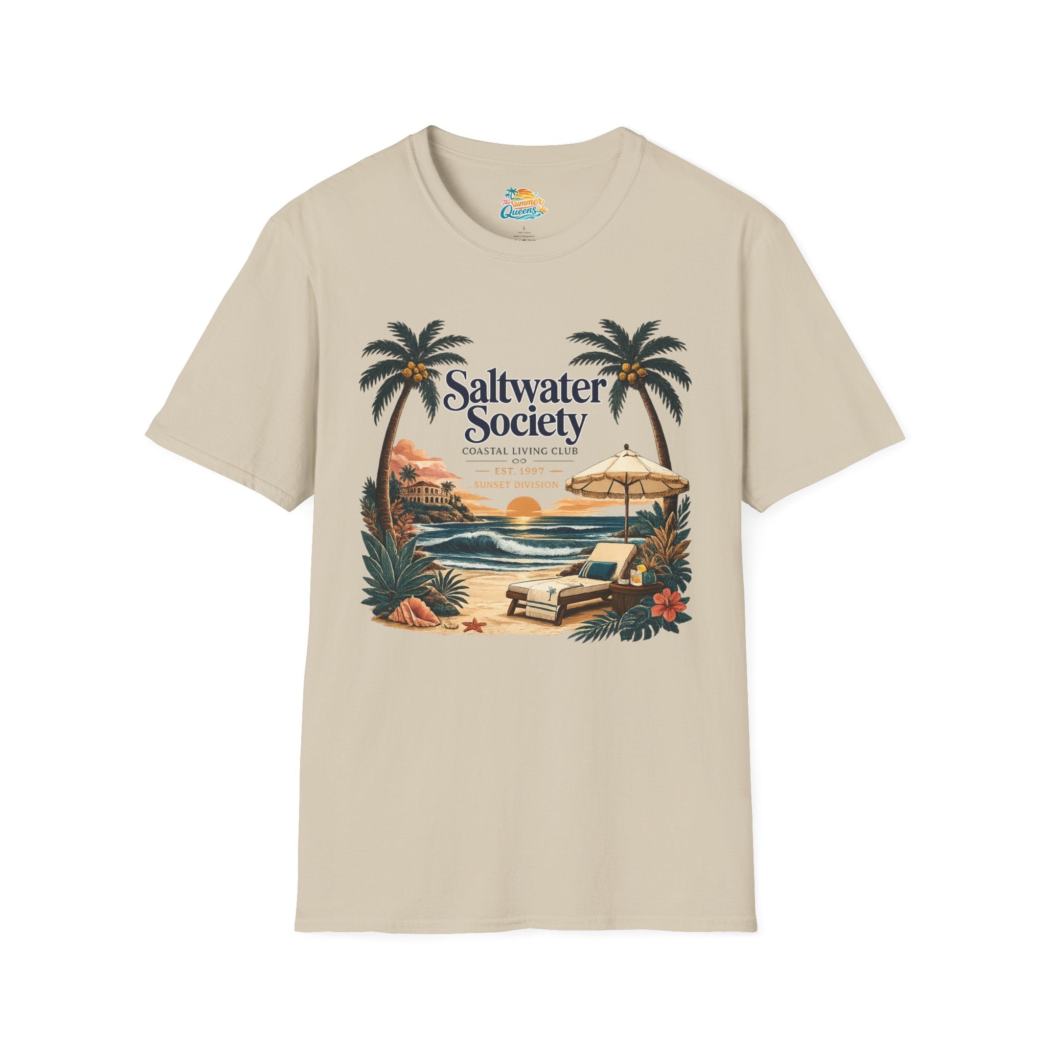 Saltwater Society Coastal Living T-Shirt