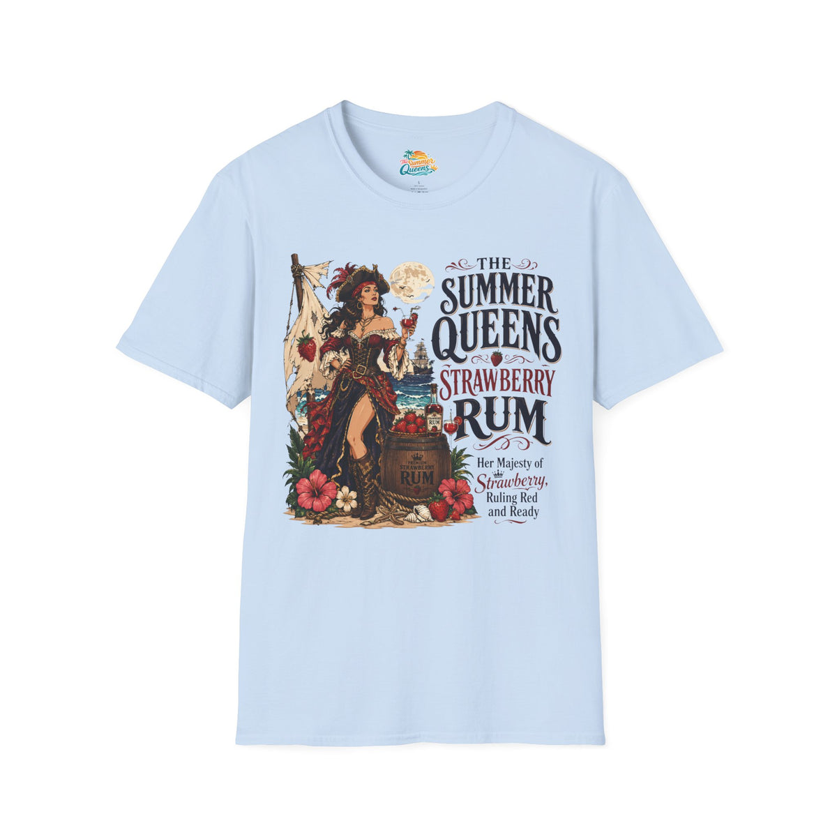 The Summer Queens Strawberry Rum T-Shirt