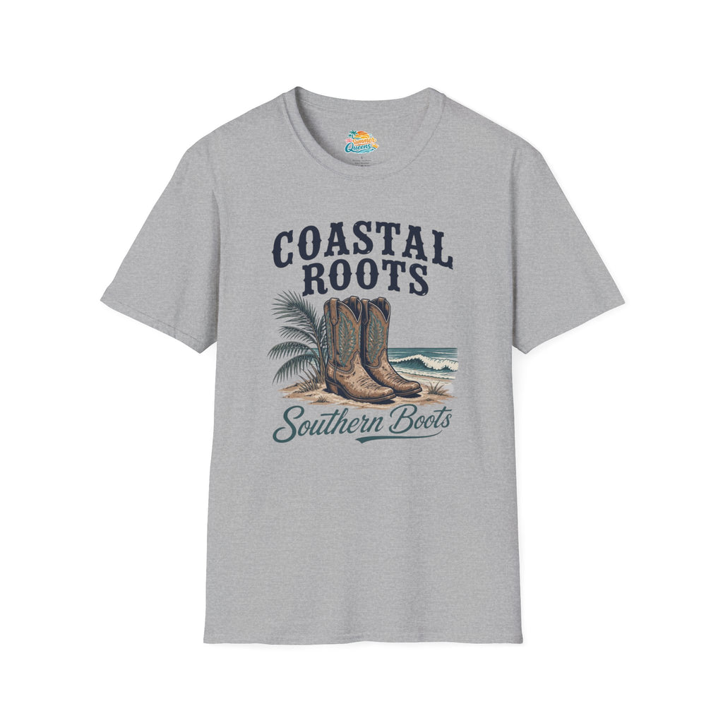Coastal Roots Southern Boots T-Shirt