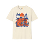 Currently Out of the Office Beach T-Shirt -  Tropical Vacation Graphic Tee