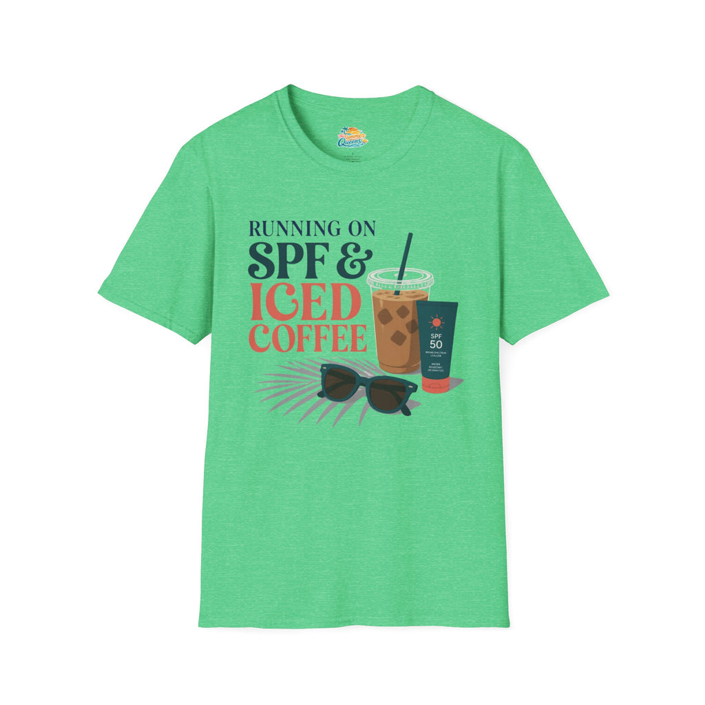 Running on SPF & Iced Coffee T-Shirt