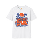 Currently Out of the Office Beach T-Shirt -  Tropical Vacation Graphic Tee
