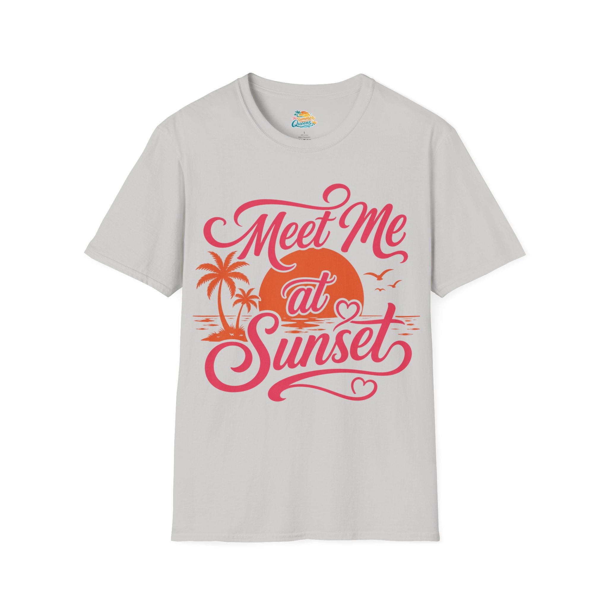Meet Me at Sunset T-Shirt — Tropical Sunset Graphic Tee