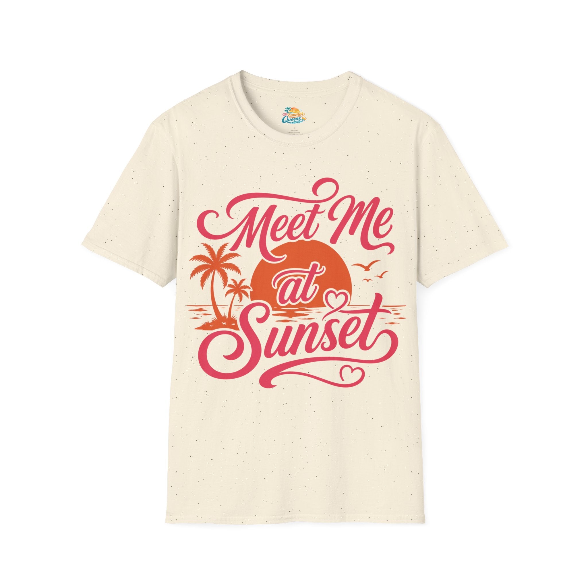 Meet Me at Sunset T-Shirt — Tropical Sunset Graphic Tee