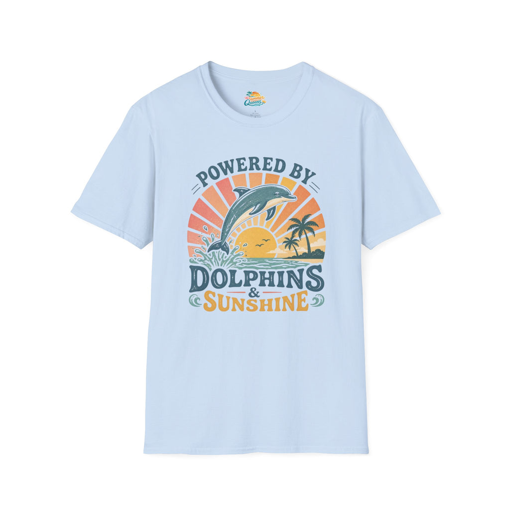 Powered By Dolphins & Sunshine T-Shirt