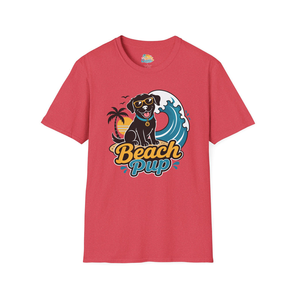 Beach Pup T-Shirt — Retro Surf Dog Graphic Tee