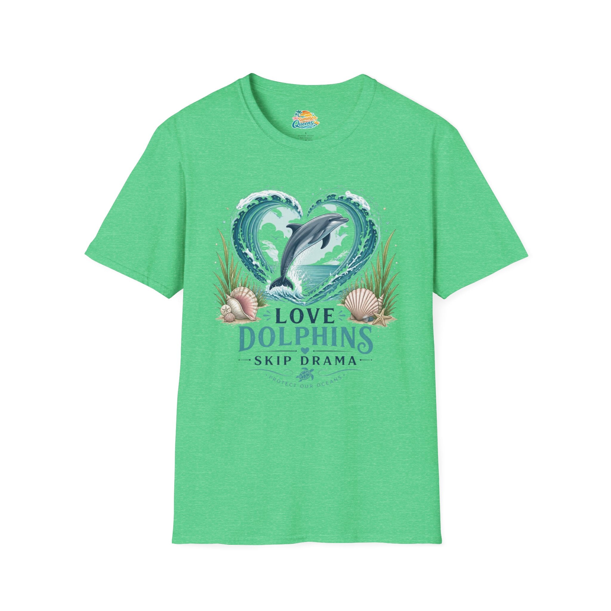 Love Dolphins, Skip Drama T-Shirt